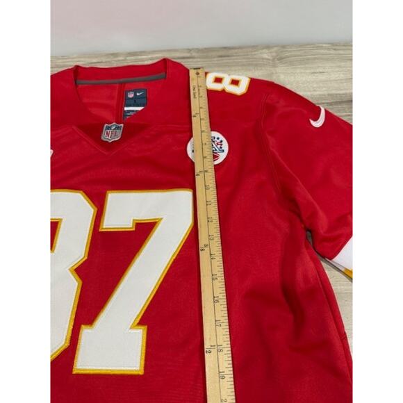 NWT Nike Travis Kelce #87 Kanas City Chiefs Super Bowl LVII Jersey-Size L - Picture 10 of 16